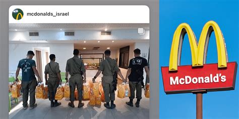 did mcdonald's stop supporting israel.